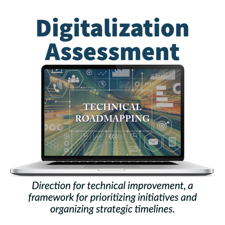 Digitalization Assessment: technical roadmapping