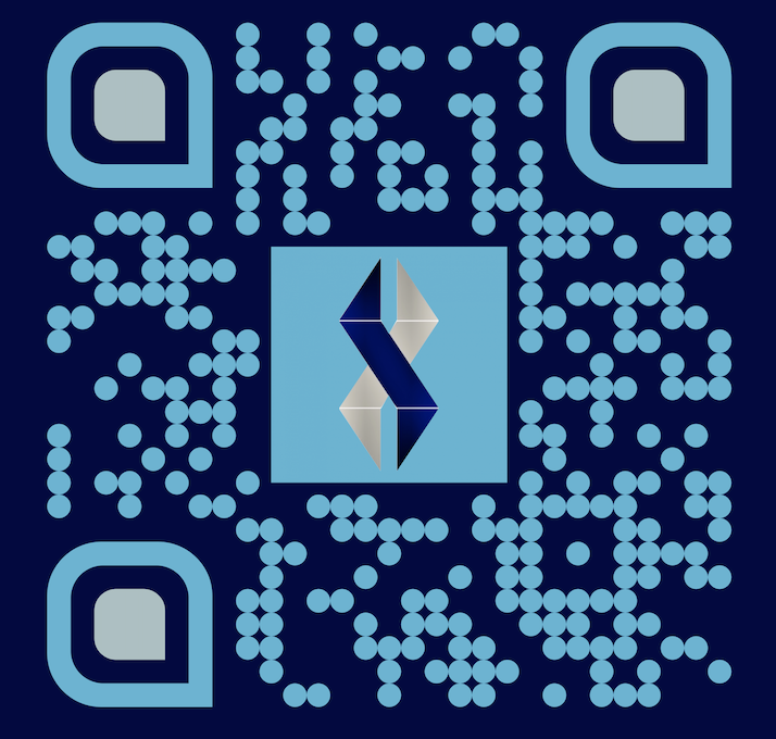 Credo Software QR code with the Credo logo mark